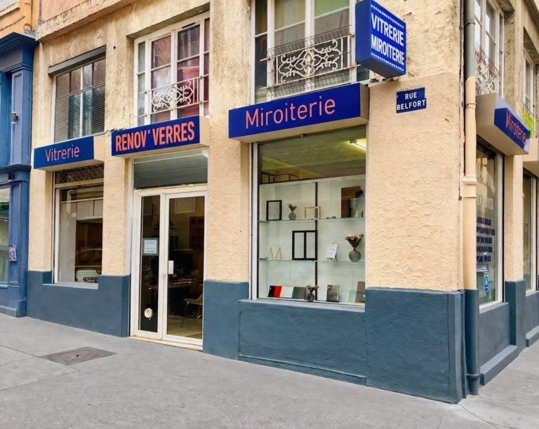 Façade du magasin Renov'verres